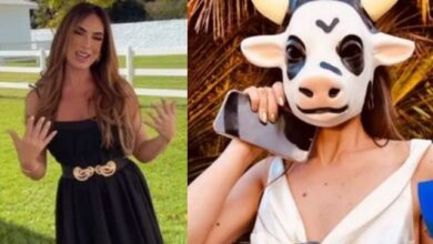 ≡ Nicole Bahls compra uma vaquinha e a batiza de Camila Queiroz 》 Her Beauty